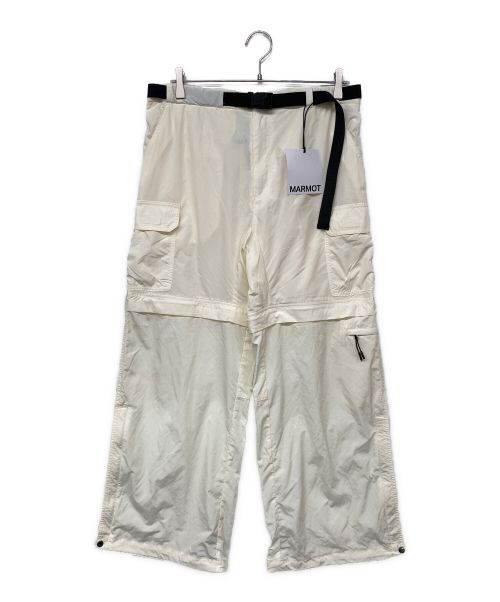 MARMOT（マーモット）MARMOT (マーモット) DETACHABLE NYLON PANTS/ディタッチャブルナイロンパンツ アイボリー サイズ:M 未使用品の古着・服飾アイテム