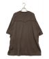 FACCIES (ファッチーズ) BOUCLE NEP FRINGE Tee ブラウン サイズ:2 未使用品：6000円