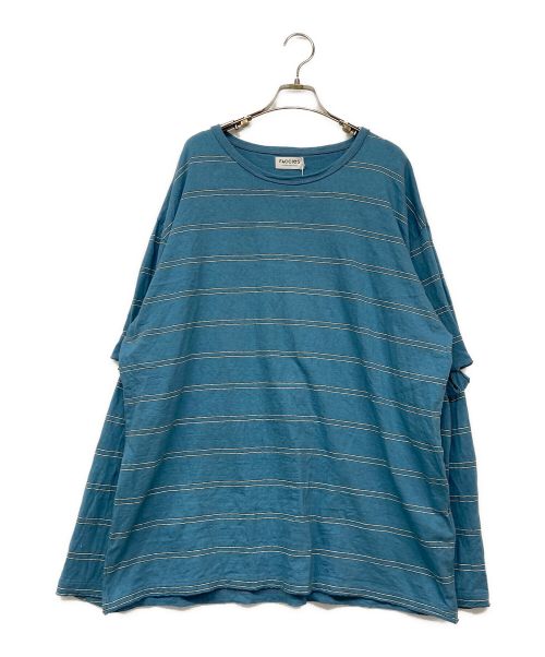 FACCIES（ファッチーズ）FACCIES (ファッチーズ) FACCIES / VINTAGE BD LS ブルー サイズ:3 未使用品の古着・服飾アイテム