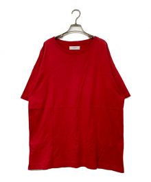 FACETASM（ファセッタズム）の古着「オーバーサイズTシャツ」｜レッド