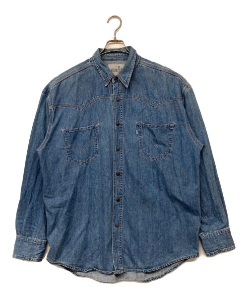 LEVI'S（リーバイス）LEVI'S (リーバイス) デニムシャツ/Silver Tab ブルー サイズ:XLの古着・服飾アイテム