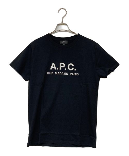 A.P.C.（アーペーセー）A.P.C. (アーペーセー) HOMME S/S TEE ブラック サイズ:Sの古着・服飾アイテム