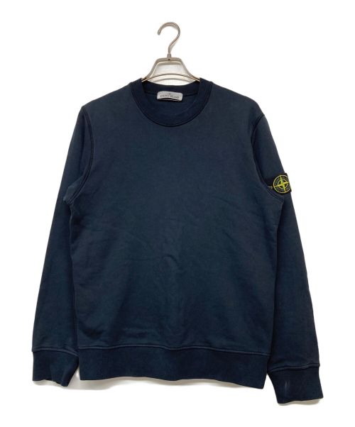 STONE ISLAND（ストーンアイランド）STONE ISLAND (ストーンアイランド) クルーネックスウェット ネイビー サイズ:Mの古着・服飾アイテム