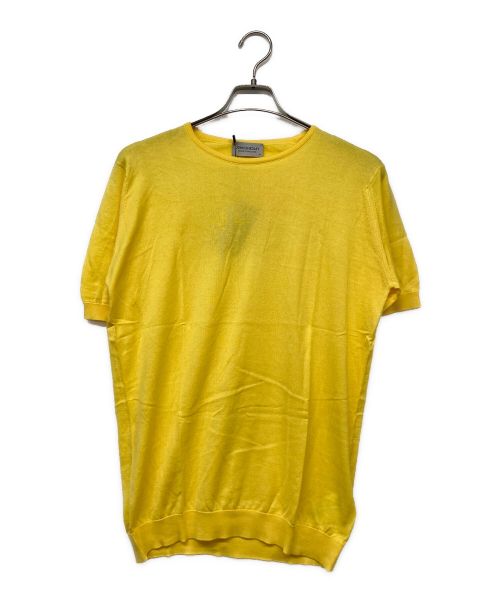 JOHN SMEDLEY（ジョンスメドレー）JOHN SMEDLEY (ジョンスメドレー) BELDEN T-SHIRT/Tシャツ イエロー サイズ:Mの古着・服飾アイテム