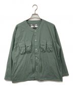 F/CE.エフシーイー）の古着「PERTEX WATERPROOF TECHNICAL CARDIGAN」｜グレー