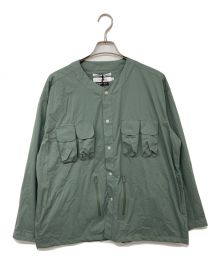 F/CE.（エフシーイー）の古着「PERTEX WATERPROOF TECHNICAL CARDIGAN」｜グレー