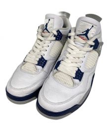 NIKE（ナイキ）の古着「Air Jordan 4 "Midnight Navy"」｜ブルー×ホワイト