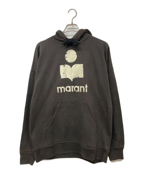 ISABEL MARANT（イザベルマラン）ISABEL MARANT (イザベルマラン) プルオーバーロゴパーカー グレー サイズ:Mの古着・服飾アイテム