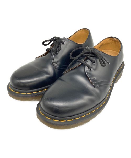 Dr.Martens（ドクターマーチン）Dr.Martens (ドクターマーチン) ３ホールブーツ ブラック サイズ:UK8/USM9の古着・服飾アイテム