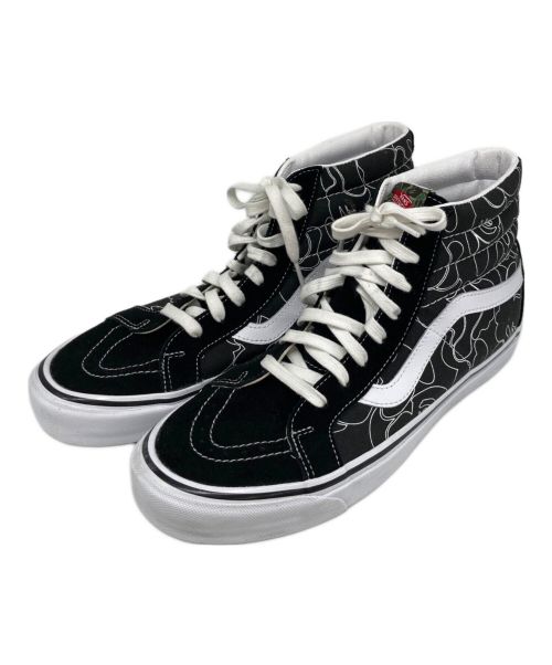 VANS（バンズ）VANS (バンズ) A BATHING APE (アベイシングエイプ) LINE ABC CAMO SK8-HI L ブラック サイズ:29の古着・服飾アイテム