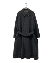 Yohji Yamamoto D’URBAN A.A.R（ヨウジヤマモトダーバンアール）の古着「ウールロングコート」｜ブラック