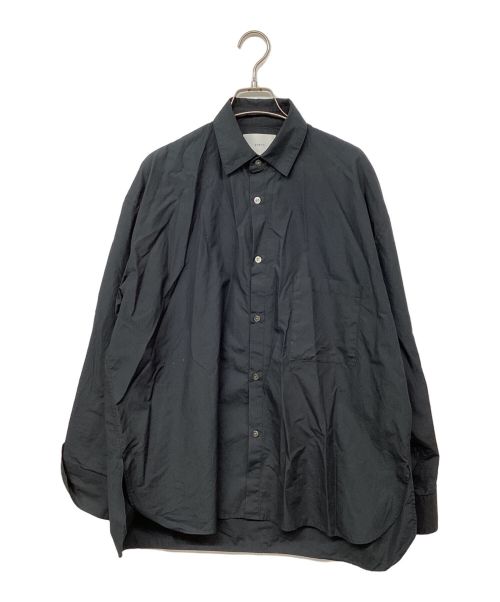 stein（シュタイン）stein (シュタイン) OVERSIZED DOWN PATTERN SHIRT ブラック サイズ:Sの古着・服飾アイテム