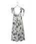 HER LIP TO (ハーリップトゥ) Sunflower-Printed Midi Dress ホワイト サイズ:M：18000円