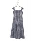 HER LIP TO（ハーリップトゥ）の古着「Paddington Long Dress pale blue」｜ブルー