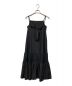 HER LIP TO (ハーリップトゥ) Back Ribbon Cami Long Dress ブラック サイズ:M：13000円