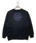 South2 West8 (サウスツー ウエストエイト) Crew Neck Sweat Shirt /プリントスウェット ブラック サイズ:L：10000円