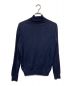 JOHN SMEDLEY (ジョンスメドレー) コットンタートルネックニット ネイビー サイズ:S：6000円