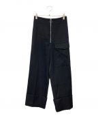 PHEENYフィーニー）の古着「HARD TWILL ZIP SLACKS/ハードツイルジップスラックス」｜ブラック