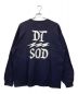 WTAPS (ダブルタップス) Design 02 / LS / Cotton. Dsqd/バックプリントカットソー ネイビー サイズ:X02：8000円