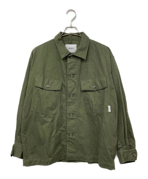 WTAPS（ダブルタップス）WTAPS (ダブルタップス) CBW/LS/COTTON.TWILL グリーン サイズ:X02の古着・服飾アイテム