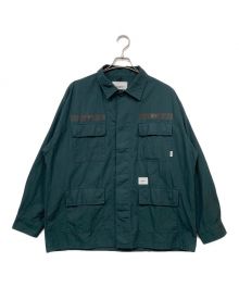 WTAPS（ダブルタップス）の古着「JMOD 01 / LS / COTTON. RIPSTOP」｜グリーン