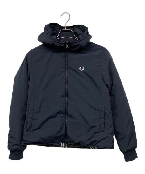 FRED PERRY（フレッドペリー）FRED PERRY (フレッドペリー) 中綿ジャケット ブラック サイズ:38の古着・服飾アイテム