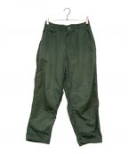 THE NORTHFACE PURPLELABELザ・ノースフェイス パープルレーベル）の古着「Ripstop Shirred Waist Pants」｜グリーン