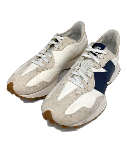 NEW BALANCE（ニューバランス）NEW BALANCE (ニューバランス) スニーカー アイボリー×ネイビー サイズ:25の古着・服飾アイテム