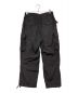 and wander (アンドワンダー) oversized cargo pants/オーバーサイズド カーゴパンツ ブラック サイズ:L：17000円