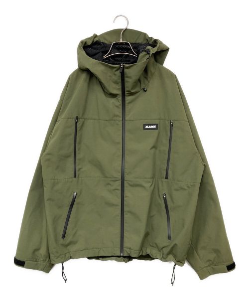 X-LARGE（エクストララージ）X-LARGE (エクストララージ) 3 LAYER JACKET グリーン サイズ:XLの古着・服飾アイテム