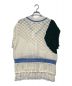 meagratia (メアグラーティア) knit vest ホワイト サイズ:1：9000円