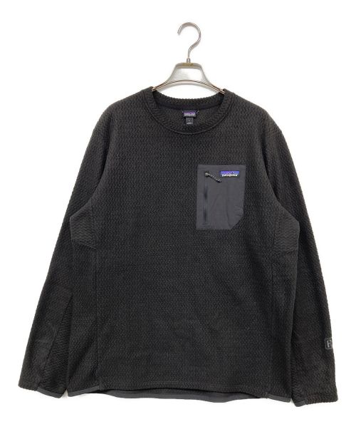 Patagonia（パタゴニア）Patagonia (パタゴニア) R1エア・クルー ブラック サイズ:Lの古着・服飾アイテム