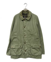 Barbour（バブアー）の古着「ASHBY / アシュビーガーメントダイジャケット」｜カーキ