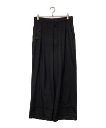 tac:tac（タクタク）の古着「draw cord wool pants」｜ブラック