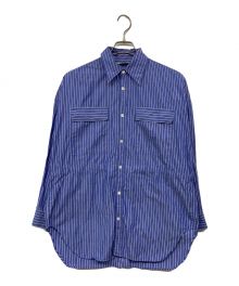 PHEENY（フィーニー）の古着「Typewriter over shirt」｜ブルー