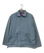 THE NORTHFACE PURPLELABELザ・ノースフェイス パープルレーベル）の古着「Pique Denim Field Jacket」｜ブルー