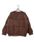 Name. (ネーム) PATCHWORK KNIT SWEATER ブラウン サイズ:2：11000円