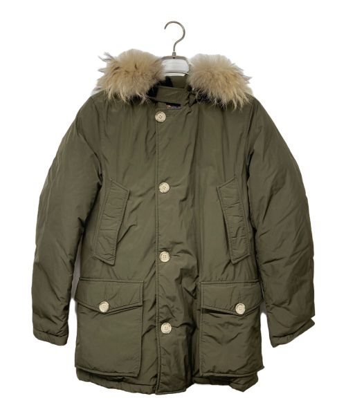 WOOLRICH（ウールリッチ）WOOLRICH (ウールリッチ) ダウンジャケット グリーン サイズ:USA　XS　EU　Sの古着・服飾アイテム