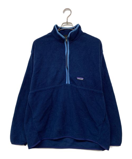 Patagonia（パタゴニア）Patagonia (パタゴニア) シンチラハーフジップフリースプルオーバー ブルー サイズ:XLの古着・服飾アイテム