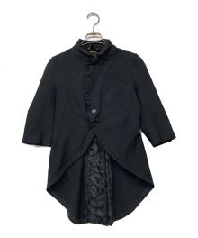 BLACK COMME des GARCONS（ブラック コムデギャルソン）の古着「燕尾テーラードジャケット」｜ブラック