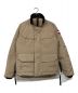 中古・古着 CANADA GOOSE (カナダグース) MAITLANDダウンジャケット ベージュ サイズ:S：40000円