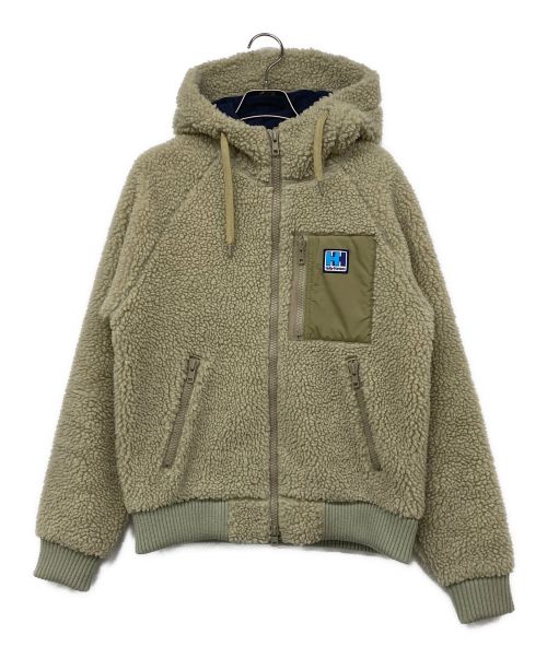 HELLY HANSEN（ヘリーハンセン）HELLY HANSEN (ヘリーハンセン) ファイバーパイルサーモフーディー/ボアパーカー ベージュ サイズ:Lの古着・服飾アイテム