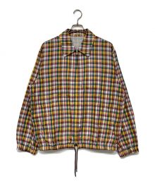 AURALEE（オーラリー）の古着「GIZA LIGHT WEIGHT DOUBLE-CLOTH ZIP BLOUSON」｜マルチカラー