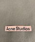 ACNE STUDIOS (アクネ ストゥディオス) フリンジウールスカーフ ブラウン：8000円