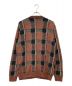 FRED PERRY (フレッドペリー) Glitch Tartan Cardigan/カーディガン ブラウン サイズ:L：13000円