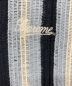 中古・古着 SUPREME (シュプリーム) Open Knit Stripe Zip Polo ブルー サイズ:M：12000円