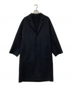 followフォロー）の古着「super130s wool-cashmere rever coat」｜ブラック