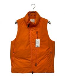 Snow peak（スノーピーク）の古着「2L Lightweight Down Vest/ダウンベスト」｜オレンジ