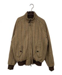 BARACUTA（バラクータ）の古着「ガンクラブチェックG9スイングトップ」｜ブラウン