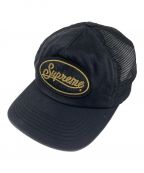 SUPREMEシュプリーム）の古着「Silk Mesh Back 5-Panel Cap」｜ブラック